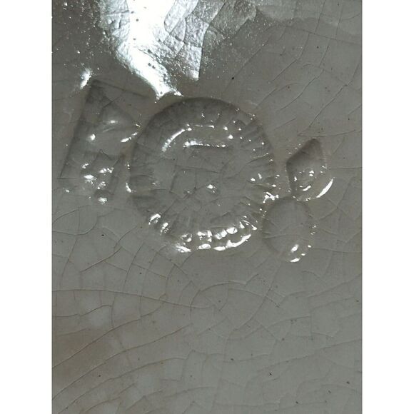 Franz Anton Mehlem Bonn Detailed Green Plate Pink Flowers antique Plate. - Picture 3 of 10